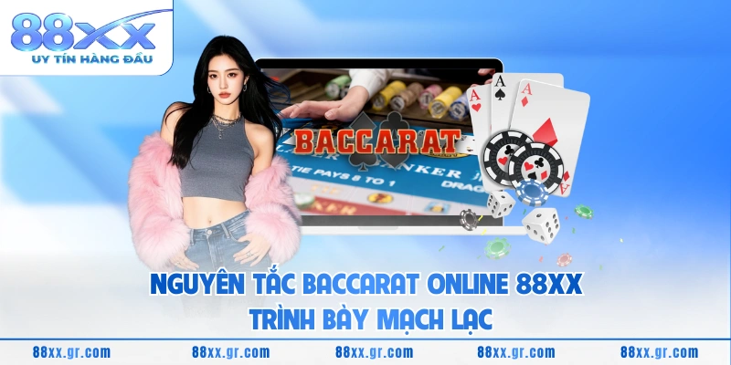 Baccarat Online 88XX - Trải Nghiệm Đẳng Cấp Minh Bạch Nguyên tắc Baccarat online 88XX trình bày mạch lạc